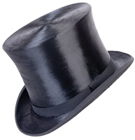 Silk top hat
